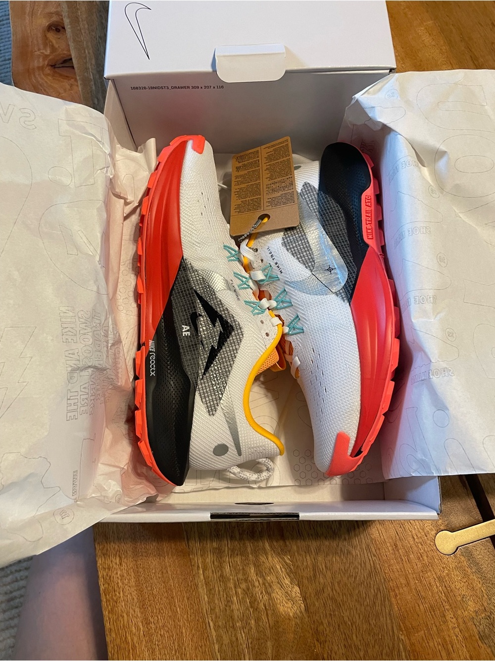 NWT Custom Nike Pegasus Trail Shoes - Picture 4 of 10